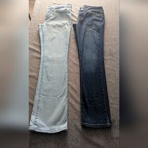 Ladies size 28 and 29 Levi's